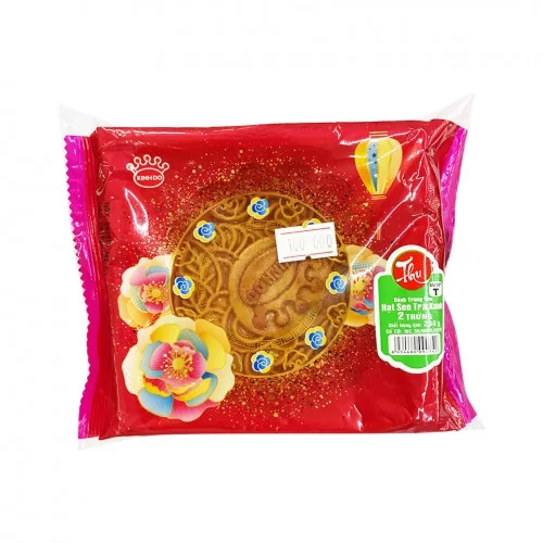 Bánh trung thu hạt sen trà xanh 02 trứng 230g 